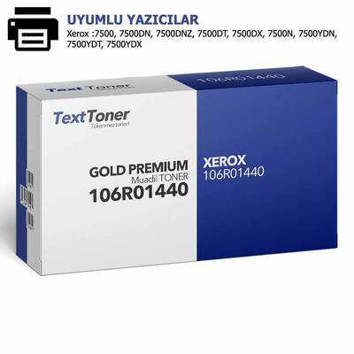 XEROX 106R01440-7500 Muadil Toner, Mavi - 1